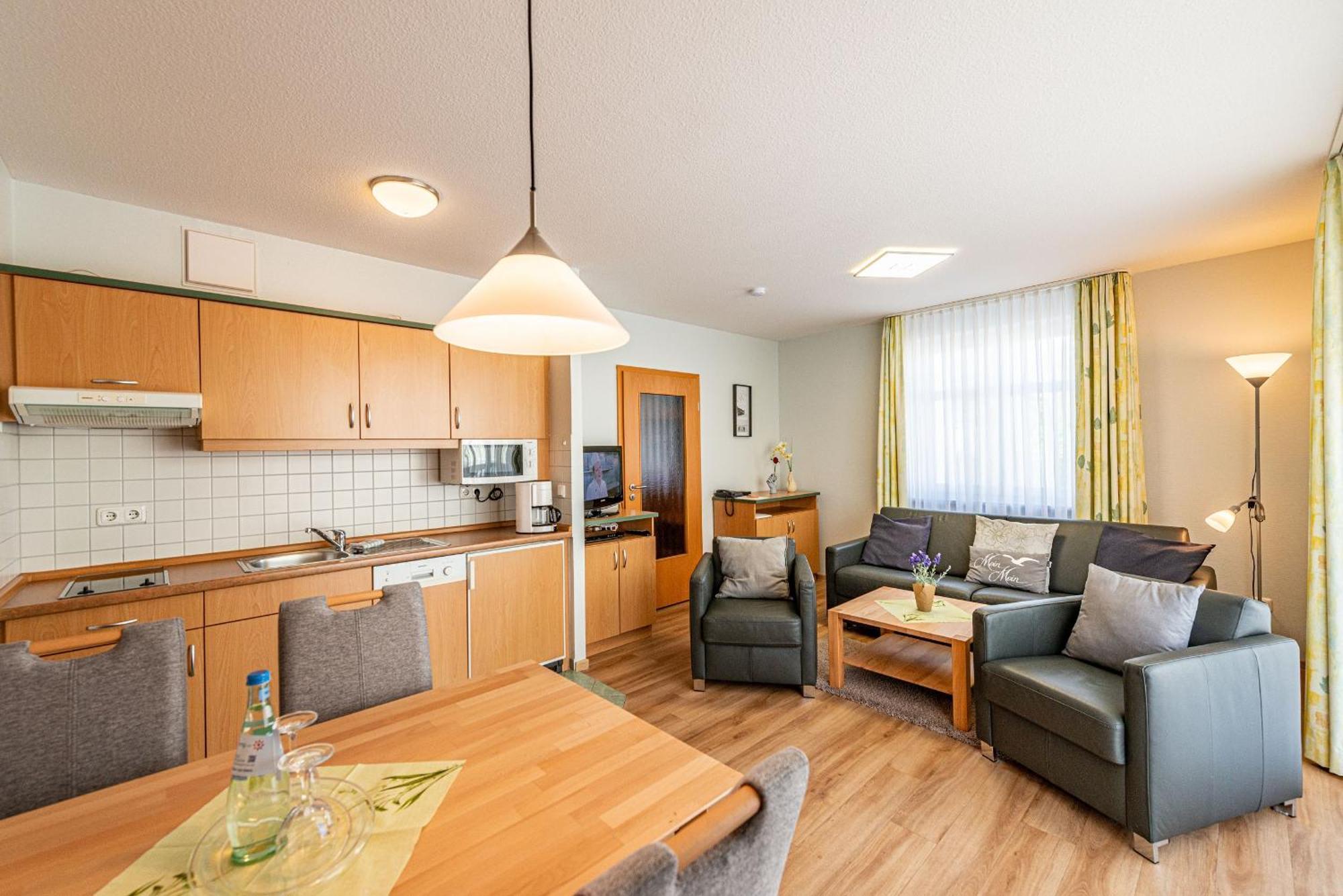 Am Weststrand Apartmenthaus Waldeck คูล็องสบอร์น ภายนอก รูปภาพ