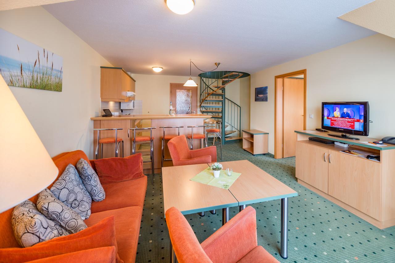 Am Weststrand Apartmenthaus Waldeck คูล็องสบอร์น ภายนอก รูปภาพ